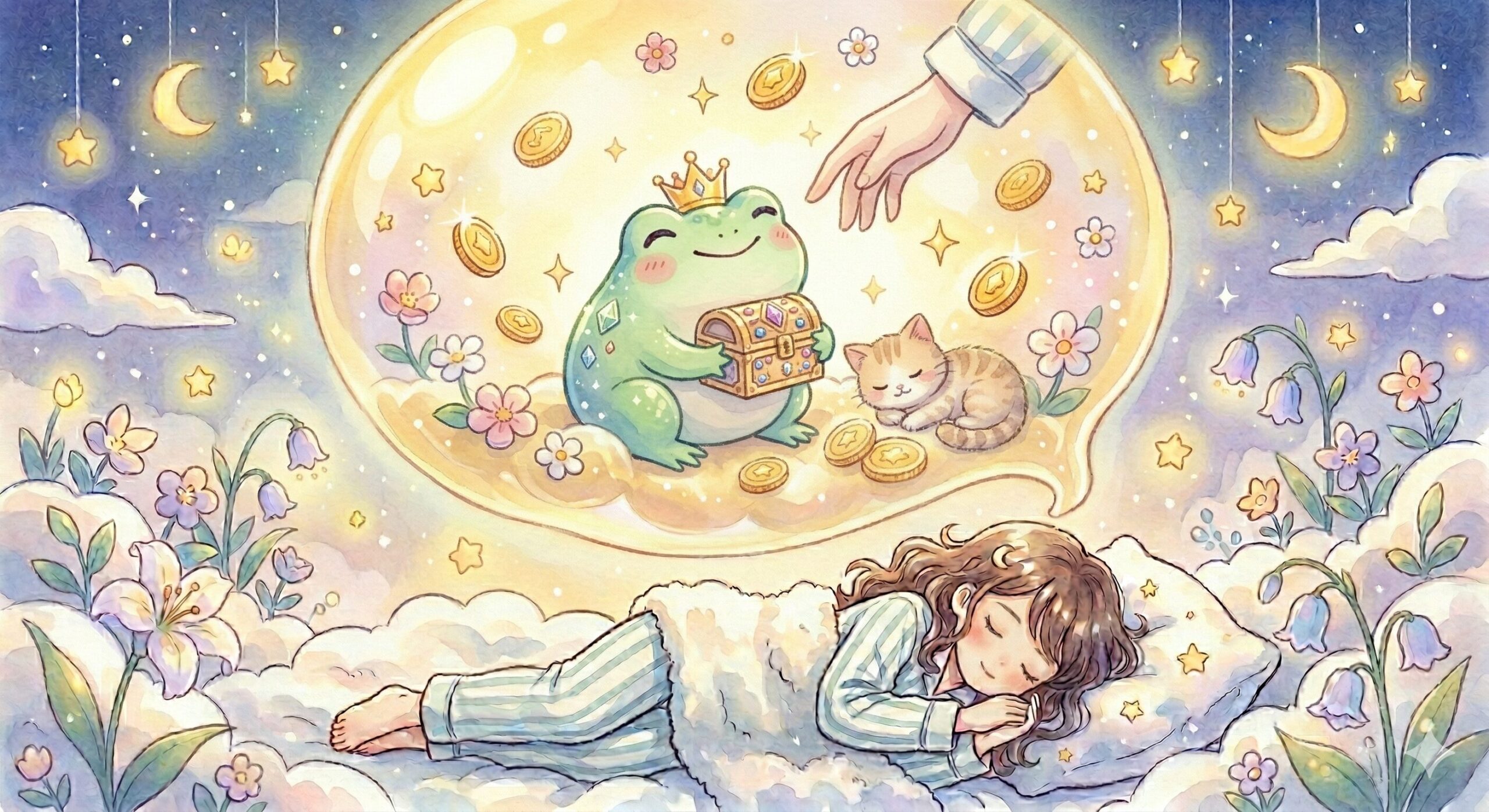 カエルを捕まえる夢の意味