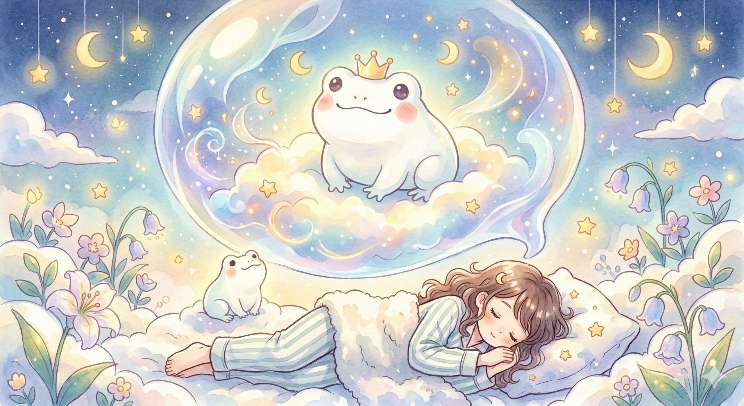 白いカエルの夢の意味