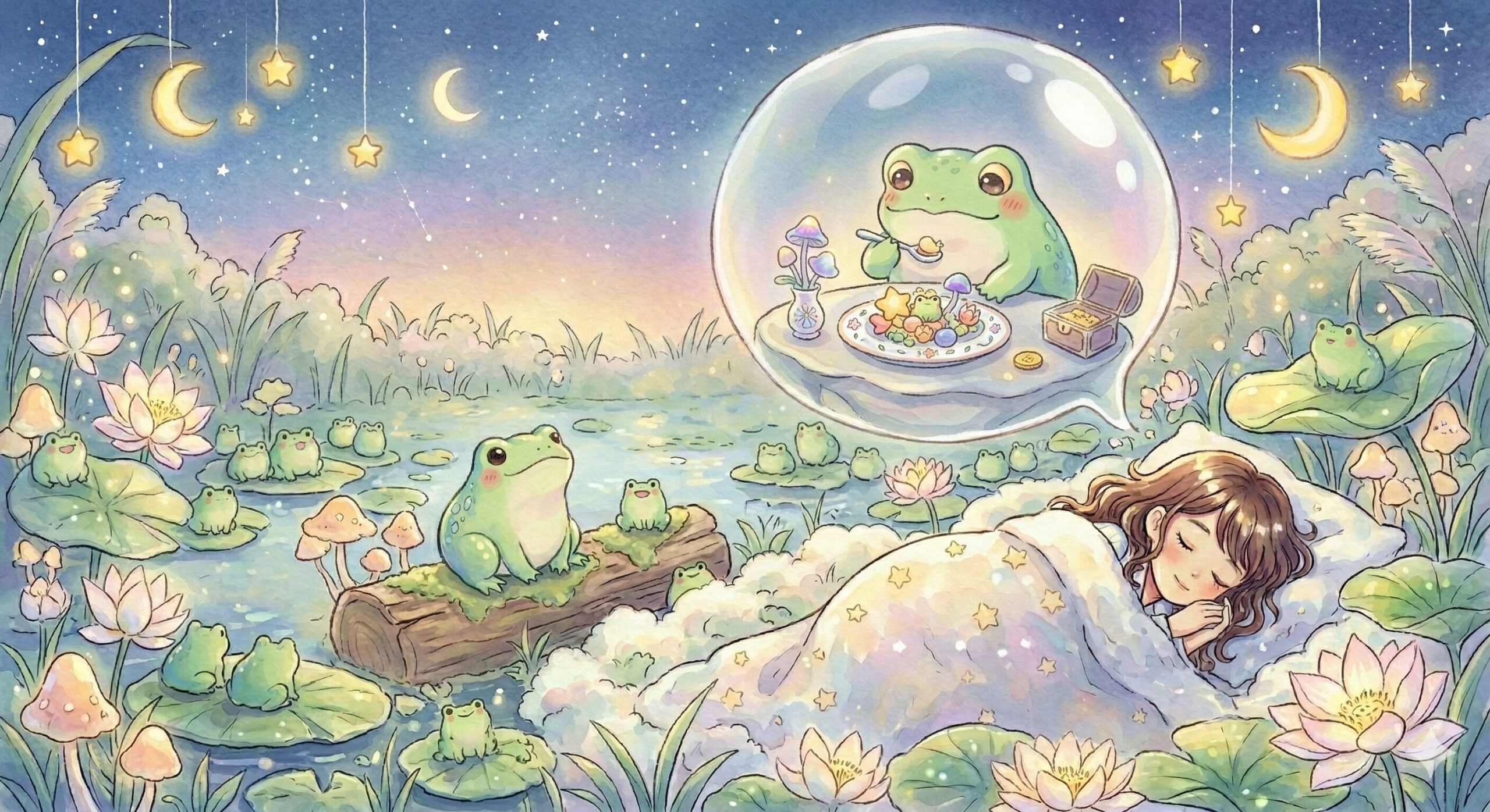 カエルを食べる夢の意味