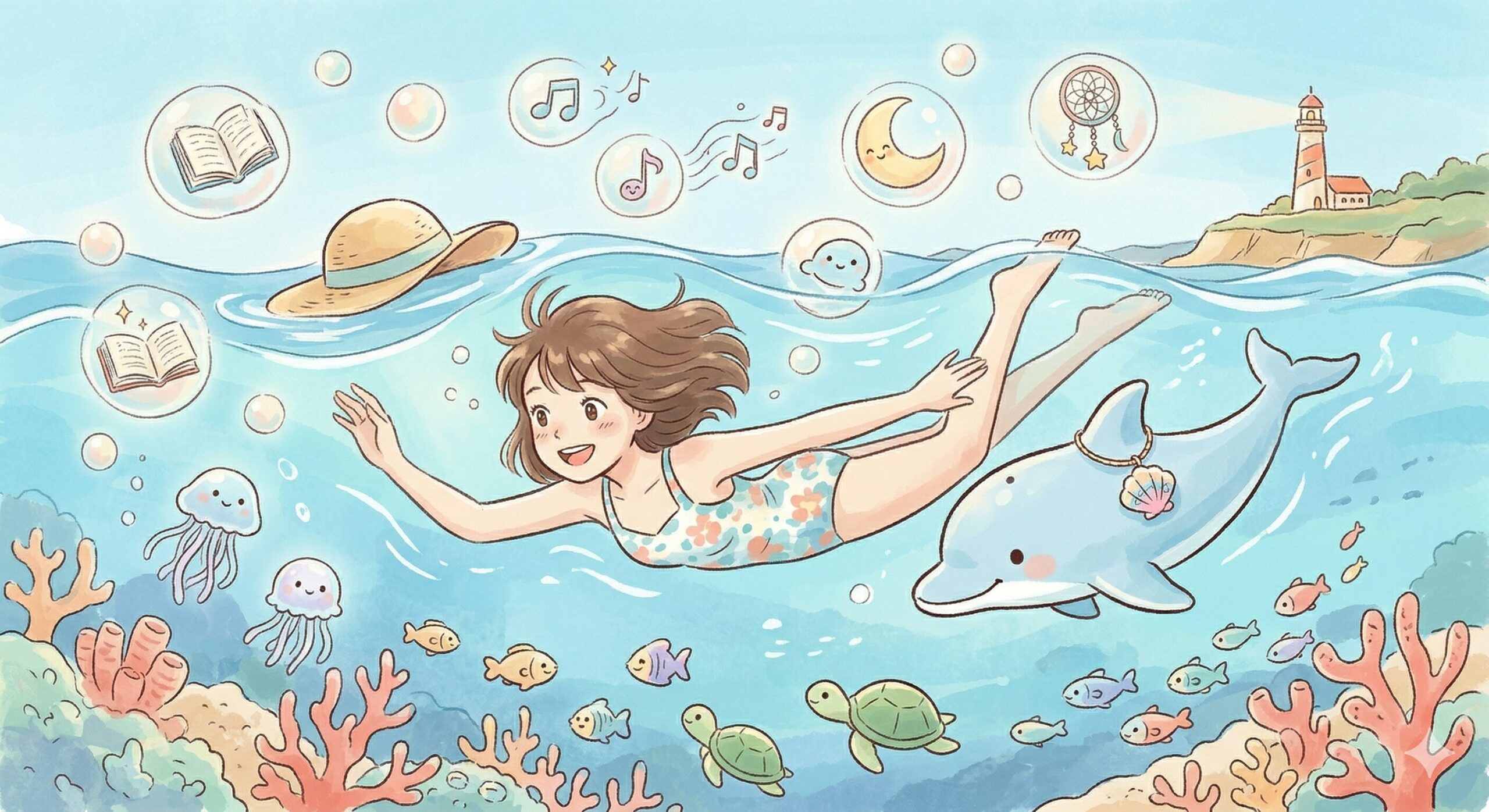 海を泳ぐ夢の意味