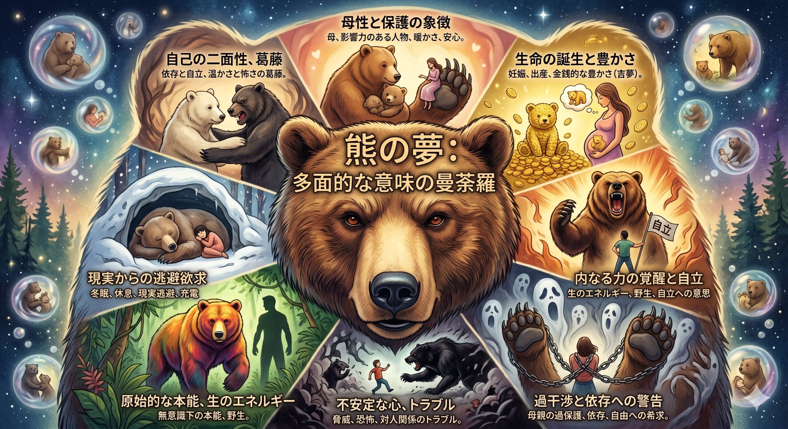 熊の夢の意味