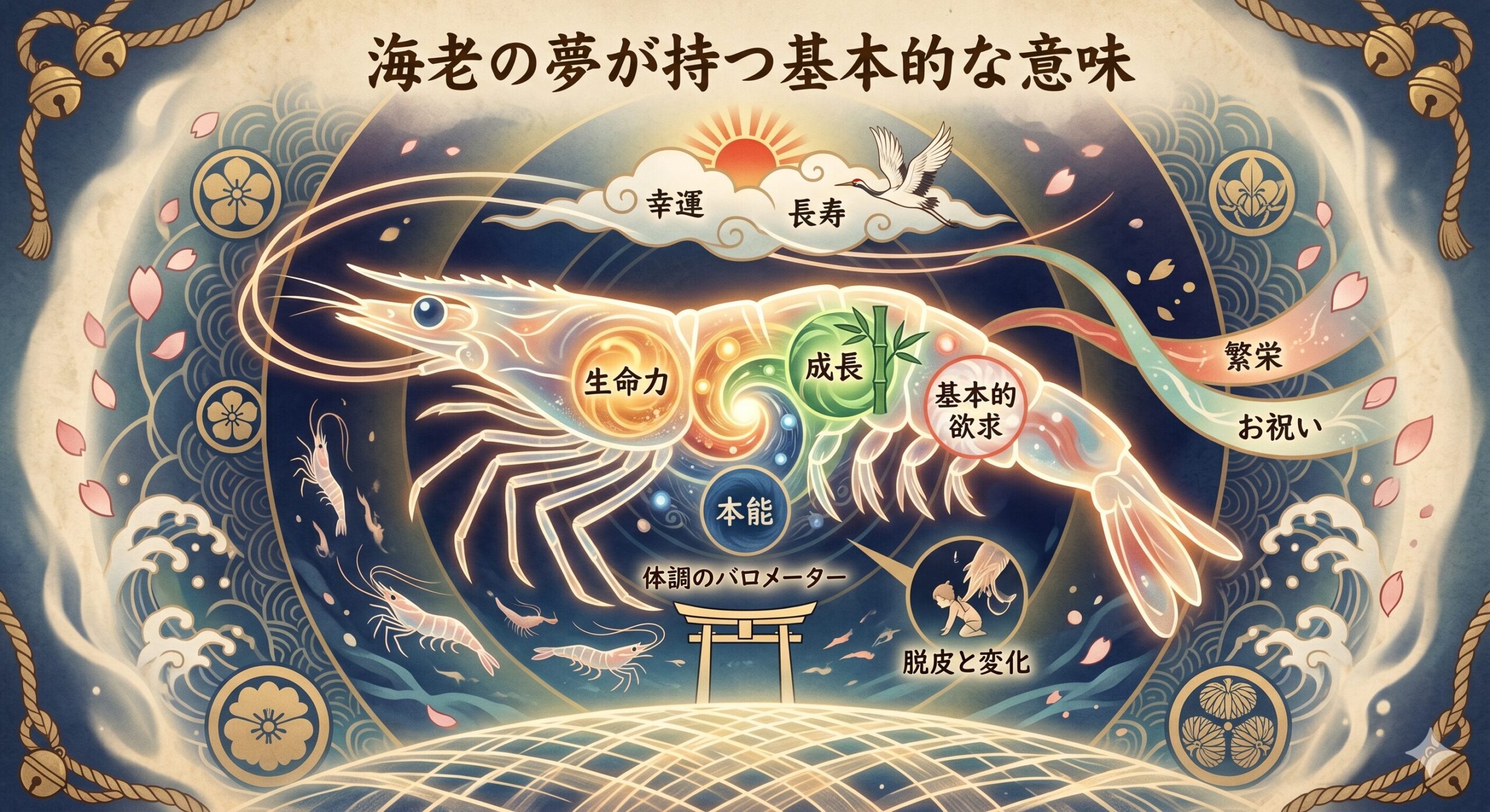 海老の夢の意味