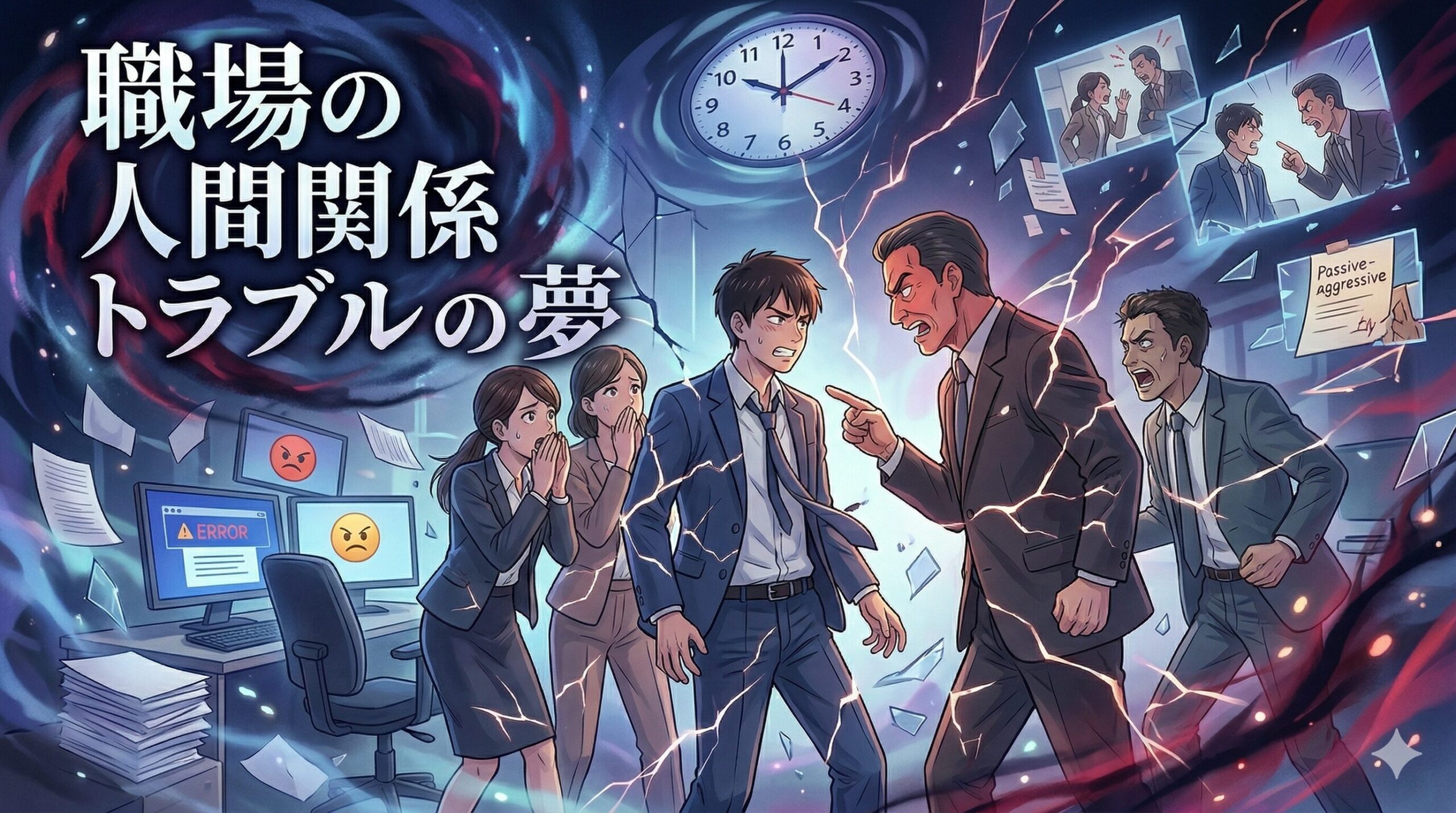 職場の人間関係トラブルの夢の意味