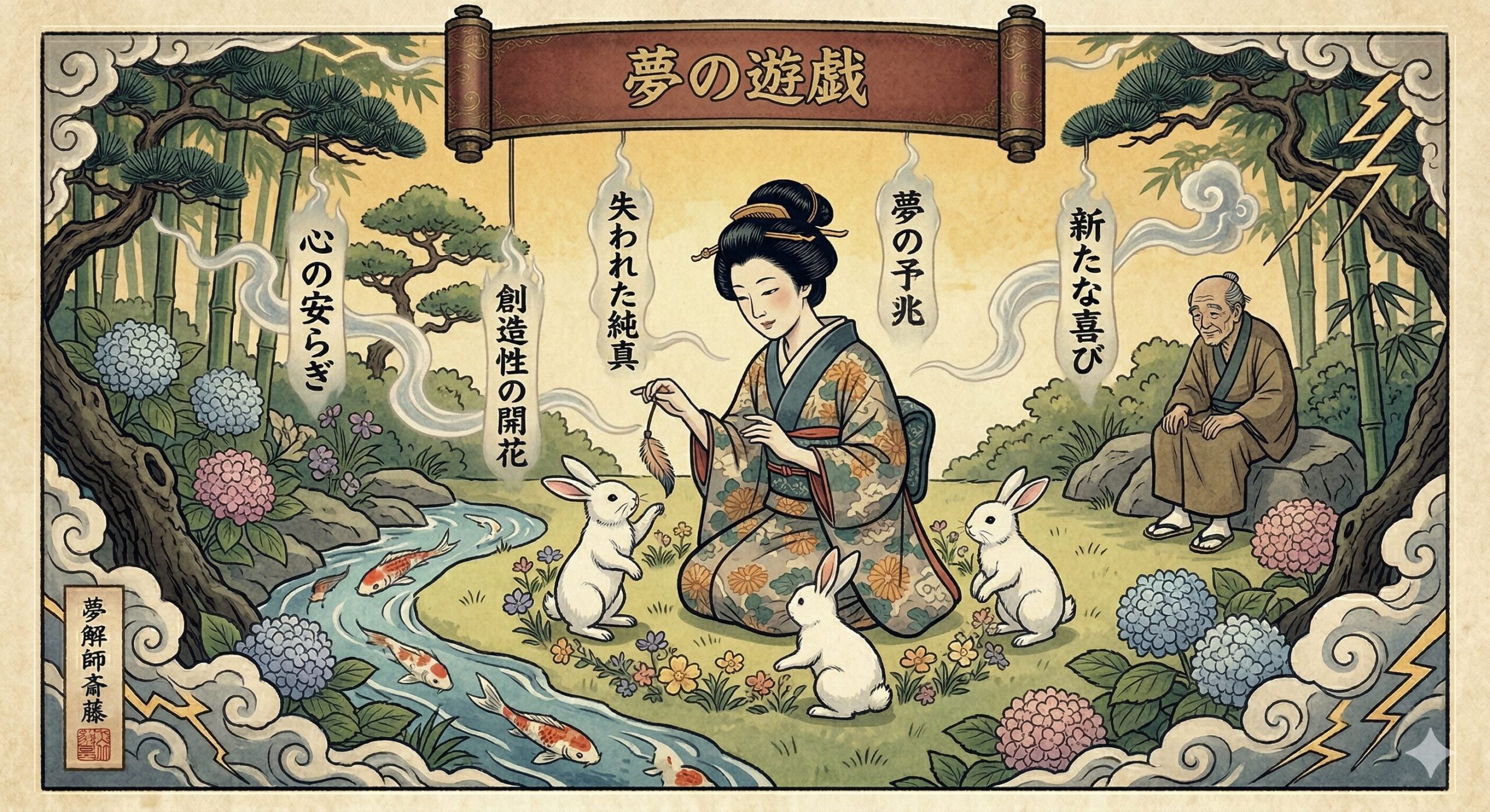 うさぎと遊ぶ夢の意味