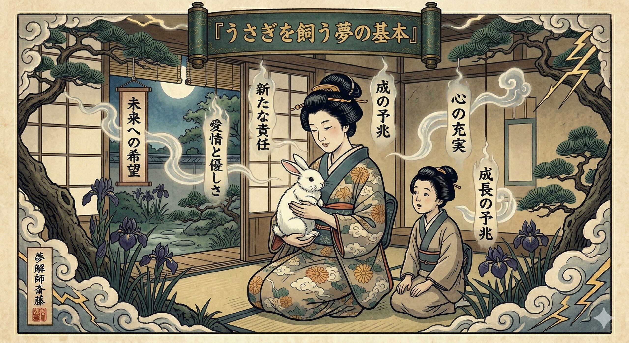 うさぎを飼う夢の意味