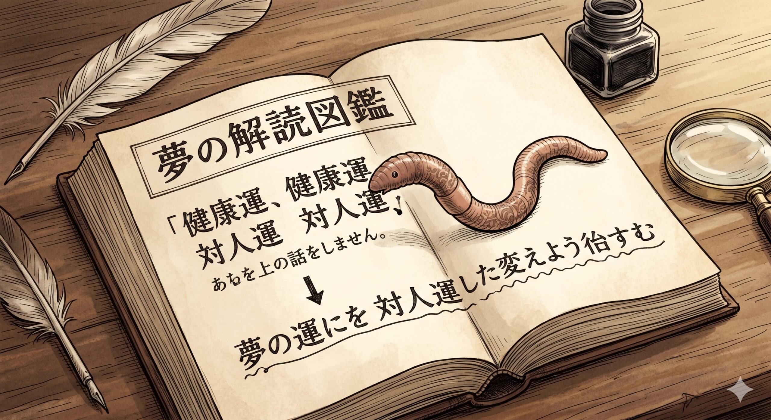ミミズに噛まれる夢の意味